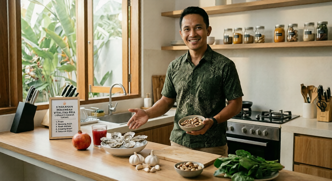 Makanan Penambah Vitalitas Pria Secara Ilmiah | Man Clinic