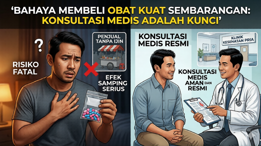 Bahaya Obat Kuat Sembarangan & Solusi Medis | Man Clinic