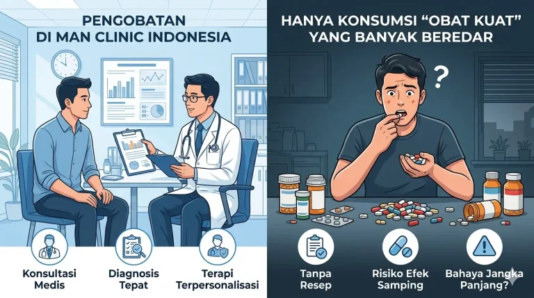 Man Clinic Indonesia vs Obat Kuat Bebas: Mana Solusi Terbaik?